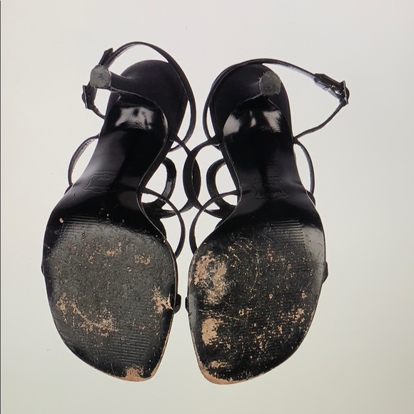 STUART WEITZMAN Canvas Caged Sandals - Picture 5 of 5